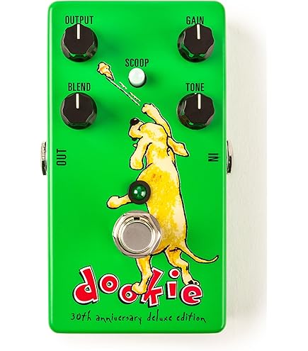 Amazon.com: MXR DD30 Green Day Dookie Drive Pedal - 30th